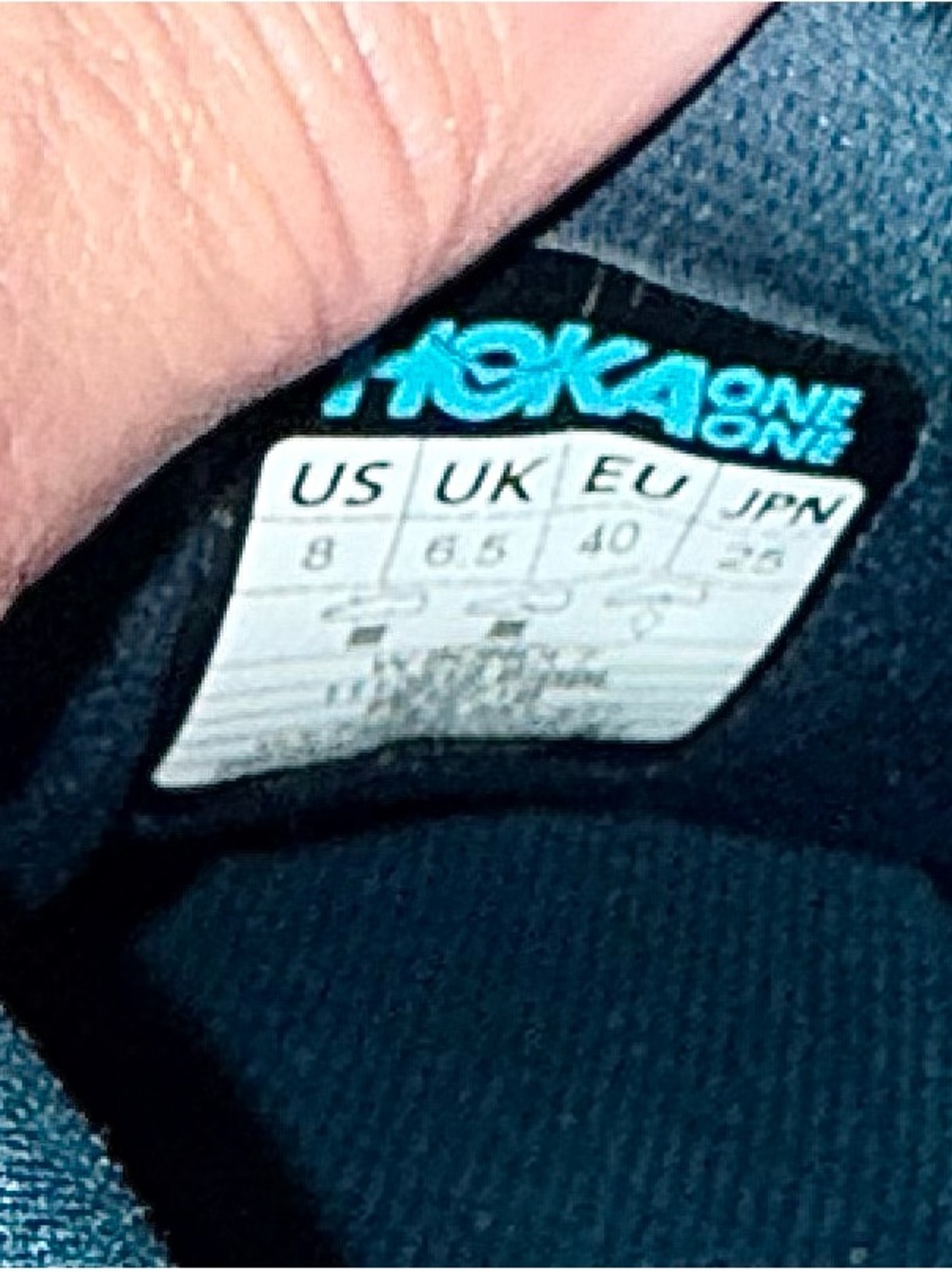 HOKA ONE ONE Bondi 7 Women’s Running Sneakers Navy/Coral Size 8 - Picture 2 of 8